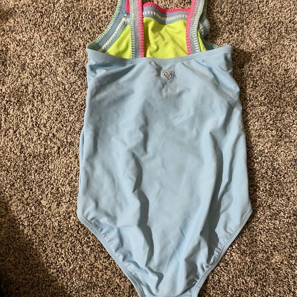 JUSTICE - BLUE BATHING SUIT - Picture 5 of 6